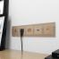 W1179511 Накладка для розетки USB (шампань)